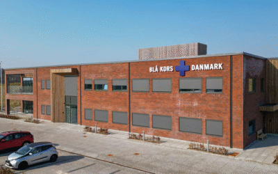Opførelse af nyt domicil for Blå Kors Danmark